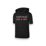 Sport-Tek Youth Sport-Wick Fleece Short Sleeve Hooded Pullover
